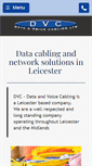 Mobile Screenshot of dataandvoicecabling.co.uk